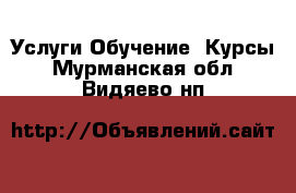 Услуги Обучение. Курсы. Мурманская обл.,Видяево нп